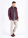 Pre End Jester Overshirt Merlot