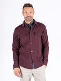 Pre End Jester Overshirt Merlot
