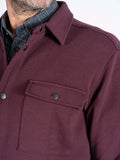 Pre End Jester Overshirt Merlot