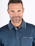 Pre End Origon Long sleeve Polo  Navy