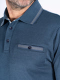 Pre End Origon Long sleeve Polo  Navy