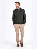 Pre End Tony .25 Zip Sweat Forrest