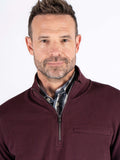 Pre End Tony .25 Zip Sweat Burgundy