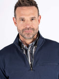 Pre End Tony .25 Zip Sweat Navy