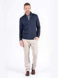 Pre End Tony Full Zip Sweat Navy