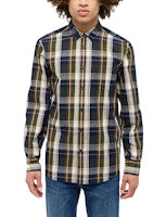 Mustang Chester LS Shirt Green Multi