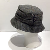 Failsworth Grouse Hat Harris tweed Grey