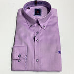 Andre Rhine LS Shirt Plain Lilac