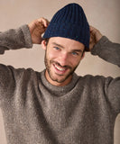 IrelandsEye Luxe Ribbed Hat Rich Navy