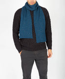 IrelandsEye Luxe Ribbed Scarf Ink Marl