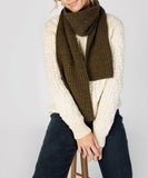 IrelandsEye Luxe Ribbed Scarf Loden