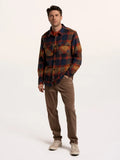 Brakeburn Checkford Check Shirt Navy