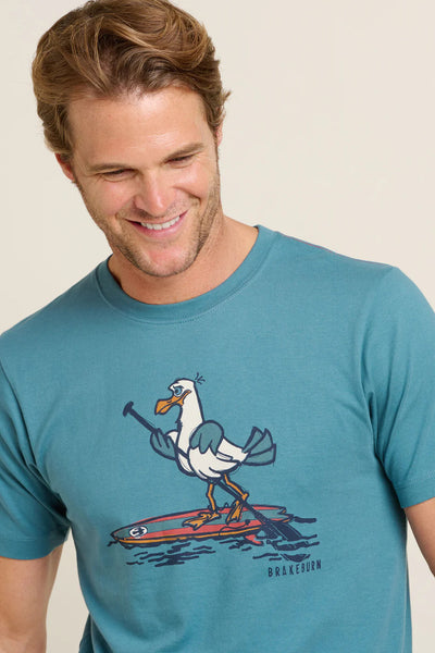 Brakeburn Seagull Tee Blue