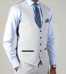 MARC DARCY BROMLEY WAISTCOAT STONE