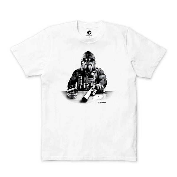 Chunk Hitman Tee White
