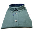 Pre End Danny Plain Ls Shirt Army Green