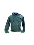 CottonRidge Plain Full Zip Hoodie Forrest