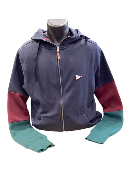 Breakburn Colour Block Full Zip Hoodie