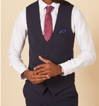 MARC DARCY BROMLEY WAISTCOAT NAVY