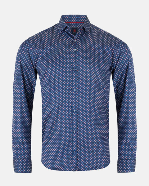 Andre Nevada LS Shirt Burgundy
