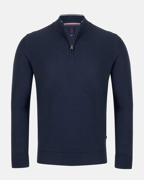Andre Madrid .25 Zip Navy