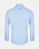 Andre Rhine/Oslo LS Shirt Plain Blue
