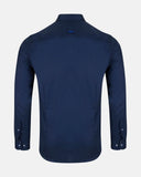 Andre Rhine/Oslo LS Shirt Plain Navy