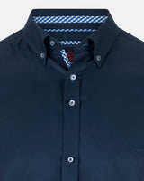 Andre Rhine/Oslo LS Shirt Plain Navy