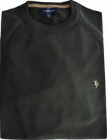 Tom Penn TPO69K Plain Crew Neck Khaki
