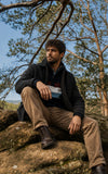 Brakeburn Barkingside Zip Through Wool Jkt