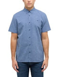 Mustang Berkerly SS Shirt Mid Blue
