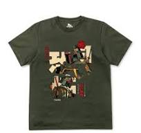 Chunk Hunter Calligraphy Tee Khaki