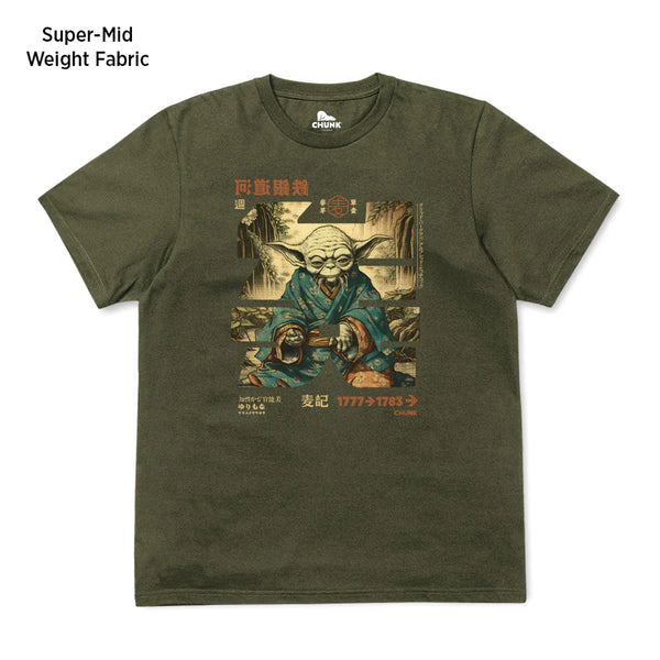 Chunk Force Calligraphy Tee Khaki