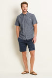 Brakeburn Navy Chino Shorts