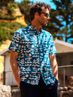 Brakeburn Coast SS Shirt Navy