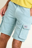 Brakeburn Blue Cargo Shorts