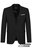 DIGEL EXTRA  SLIM FIT BLACK JACKET