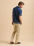 Brakeburn Embroidered SS Shirt Navy