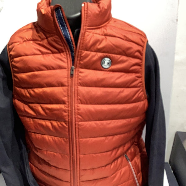 Pre End Derry Vest Rusty Red