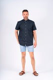 Pre End Napoli SS Shirt Dark Sapphire
