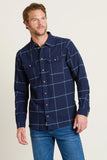 Breakburn Checked Shirt Navy