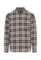 Camel Active Check Shirt Navy/brown