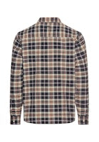 Camel Active Check Shirt Navy/brown