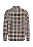 Camel Active Check Shirt Navy/brown
