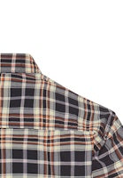 Camel Active Check Shirt Navy/brown