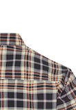 Camel Active Check Shirt Navy/brown