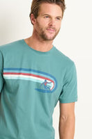 Brakeburn Surfer Tee Green