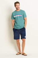 Brakeburn Surfer Tee Green