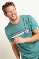 Brakeburn Surfer Tee Green