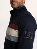 Brakeburn Talbot Chest Panel 1/4 Zip Sweat